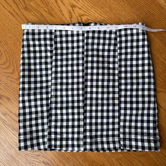 Free People Modern Femme Novelty gingham mini skirt 4 - Picture 4 of 12